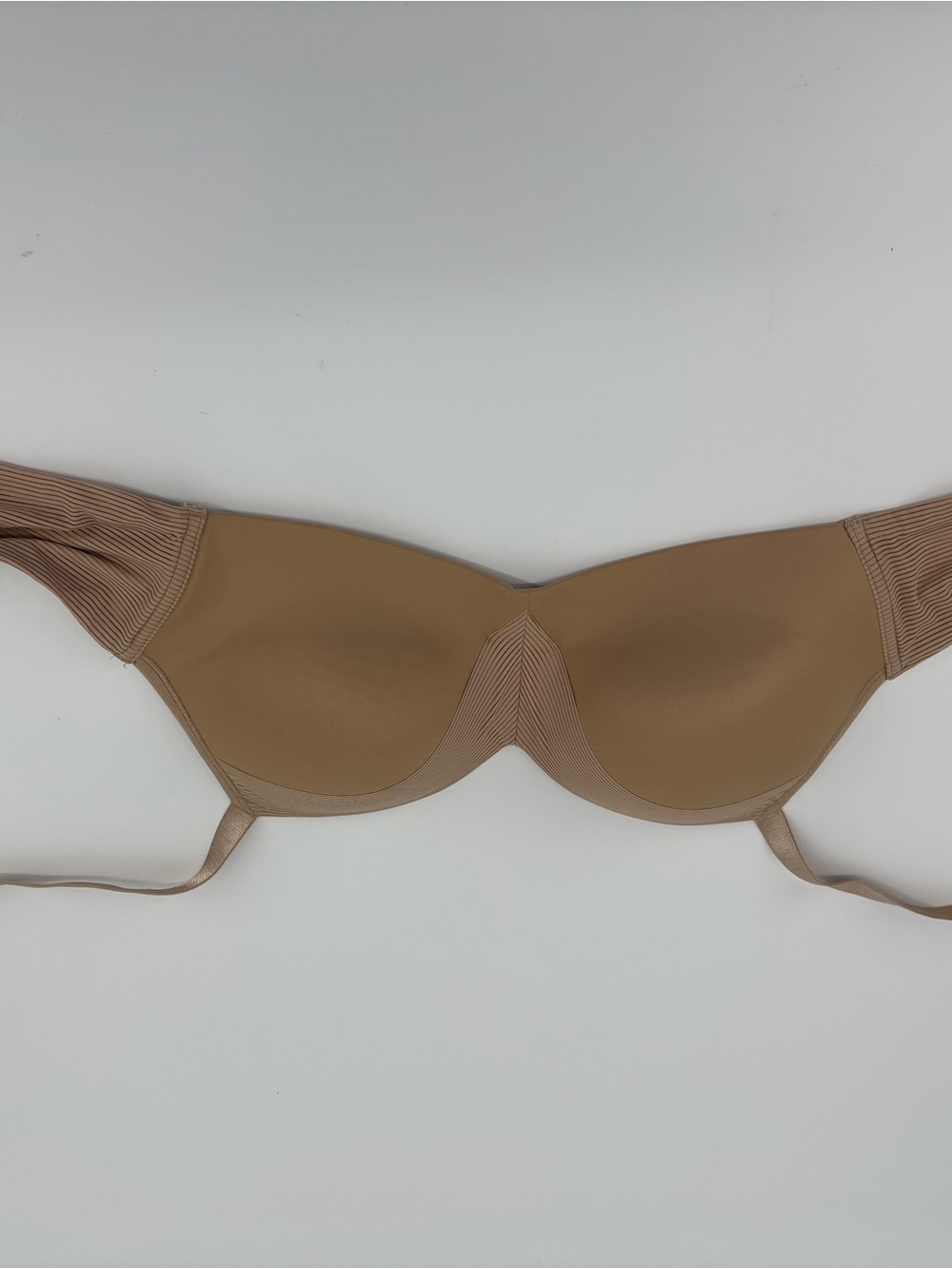 Soma Cooling Wireless Bra 38C Tan Nude Comfort T-Shirt Smooth Stretch 1220a